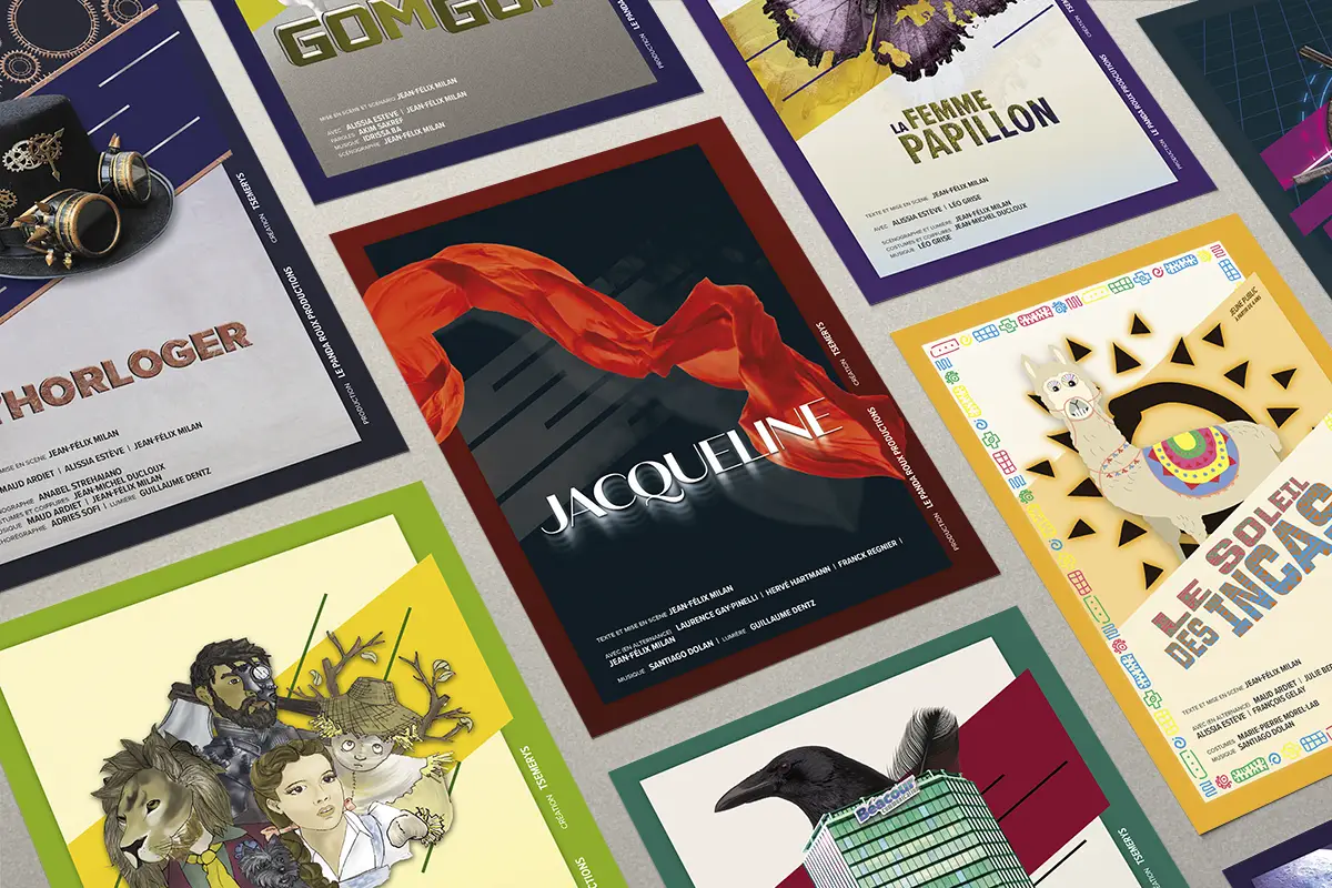 Affiches de spectacles de Tsemerys