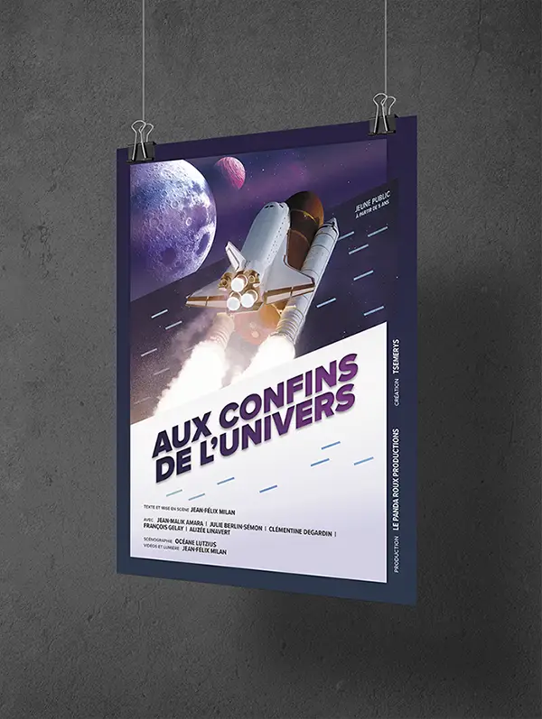 Affiche Tsemerys : Aux confins de l'univers